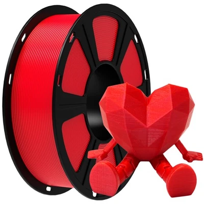 Impresora 3D Geeetech PLA filamento rojo 1,75 mm 1 kg/rollo consumibles nuevo DE