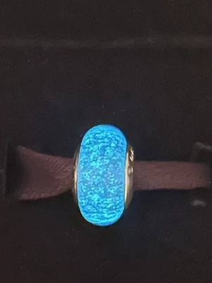 Pandora x Disney 🌟 CENICIENTA Brilla en la Oscuridad Cuentas de Cristal de Murano 🌟 791640 Foto 1 de 4