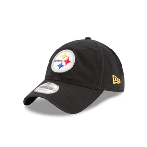 Pittsburgh Steelers New Era schwarz Core Classic 9Twenty 920 verstellbar Papa Mütze - Bild 1 von 3