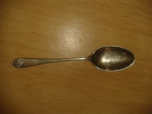 3er Set Vintage Silberton 'EP' Teelöffel. Kuppelförmige Filiale. (C34) - Bild 1 von 7