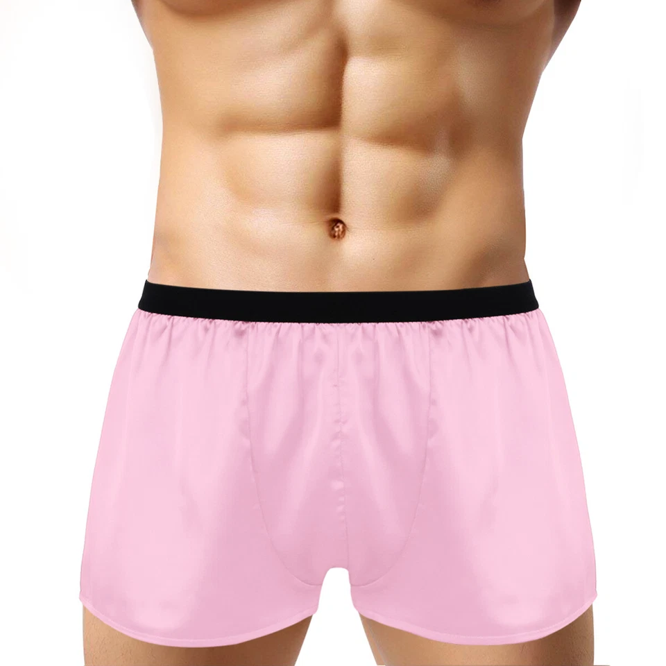 Mens See Through Beach Shorts Quick Dry Drawstring Swim Trunks Casual Briefs US  - Image 1 of 1