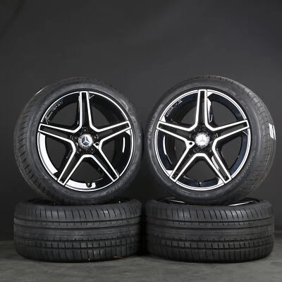 19 Zoll Sommerräder original Mercedes CLS AMG C257 A2574011500 Felgen - Bild 1 von 4
