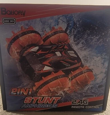 2.4G SplashRover RC Amphibian Stunt Remote Control Vehicle Double Sided Rolling - Image 1 of 4