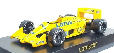 Modelo de coche fundido a presión 1/64 Kyosho F1 1987 LOTUS 99T #11 NAKAJIMA Foto 1 de 4