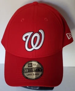 New Era 39Thirty Washington Nationals Team Classic Stretch Fit Hat - Size L/XL - Picture 1 of 9