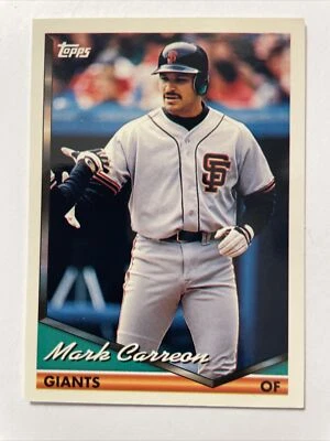 1994 Topps Mark Carreon Baseball Card #327 MLB Mint - Image 1 of 2