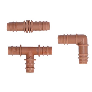 (Brown 18/Pack 6 Each) 16Mm Pipe Joint For Indoor And Outdoor - Picture 1 of 24