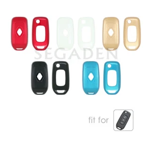 Paint Metallic Color Case Cover fit for RENAULT Kadjar Koleos Remote Flip Key - Picture 1 of 16