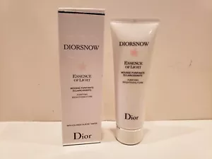 Dior ~Diorsnow ~Essence of Light Purifying Brightening Foam ~3.8 Fl oz ~ NIB - Picture 1 of 2