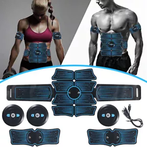 ABS Stimulator EMS Toner Massager Abdominal Trainer Muscle Fitness Body Exercise - Picture 1 of 17