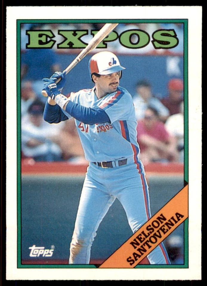 1988 Topps Traded. Nelson Santovenia Baseball Cards #102T - Image 1 of 2