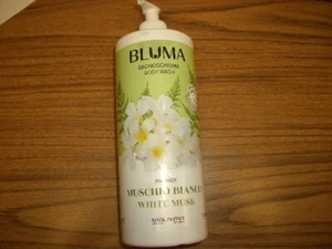Bluma ~ White Musk Moisturizing Body Wash 33.8 fl oz Made in Italy - Picture 1 of 4