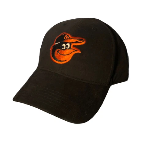 Black Baltimore orioles MLB Mascot hat In Great Condition Genuine Merchandise Cover