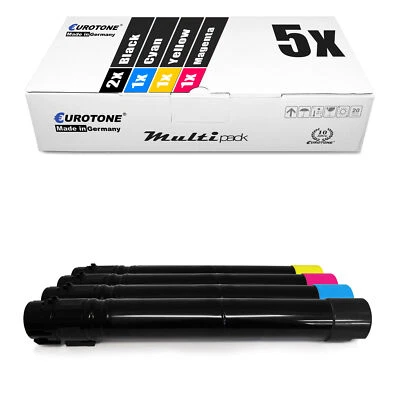 5x Toner f�r Lexmark X952DHE X950DE X952DTE X954DHE X952DE X950DHE X954DE CMYK - Bild 1 von 4