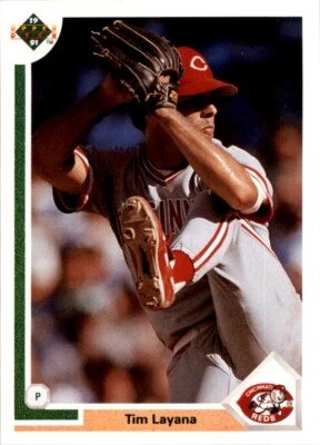 1991 Upper Deck MLB Tim Layana #396 - Image 1 of 2