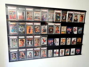Graded Card Wall Display 44 Slabs - PSA BGS SGC TCG Pokemon 10 9.5 9 Case - Bild 1 von 2