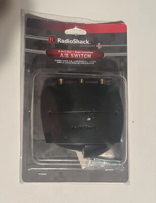 Radio Shack 15-1217 Coax A/B Switch New - Image 1 of 2