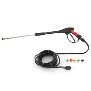 High Pressure 4000PSI Car Power Washer Gun Spray Wand Lance Nozzle and Hose Kit - Picture 1 of 18