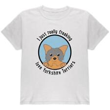 I Just Love Yorkshire Terriers Dog Youth T Shirt