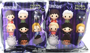 Mittwoch Serie 1 Figurentütenclips 2 Stück Blind Bags Adams Family Neu 2023 - Bild 1 von 11