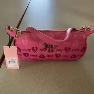 Juicy Couture Juicy Pink Girls Just Wanna Have Fun Shoulder Bag Purse Chain NWT - Picture 1 of 9