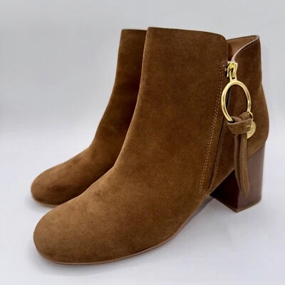 See by Chloe Louise Boots Women’s Size 10 EU 41 Brown Suede Bootie - Image 1 of 4