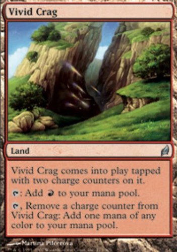 Vivid Crag ~ Moderately Played Lorwyn MTG Magic UltimateMTG Land Card - Image 1 of 1