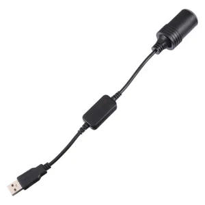 Adaptateur Allume Cigare 5V Convertisseur Alimentation USB vers Prise Voiture Chargeur - Photo 1 sur 12