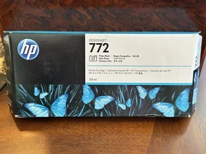 HP 772 - CN633A - Photo Black - DesignJet Ink Cartridge - December 2023 - Picture 1 of 3