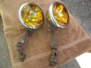 1941-1948 6 inch sealed beam fog lights
