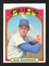 1972 Topps #145 Don Kessinger    Chicago Cubs