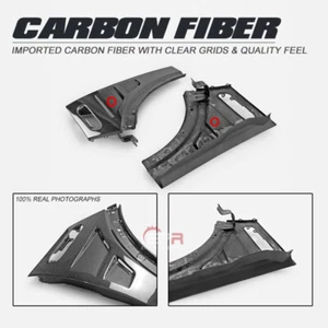 Kits de guardabarros delanteros de fibra de carbono estilo EPA estilo Mini Cooper S R50 R52 R53 - Imagen 1 de 8