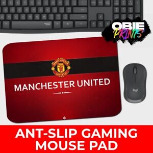 Man Utd Mouse Pad / Mouse Mat / Football / Custom / Manchester / Premier League