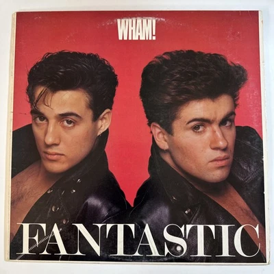 Wham! Fantastic Vinyl LP W/Orig Insert Promo VG+/VG+ - Image 1 of 4