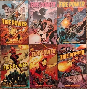Fire Power graphic novel TPB Lot #1-6 COMPLETE - Robert Kirkman - Image - OOP - Picture 1 of 9
