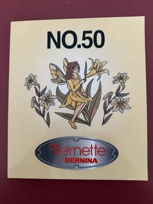 Bernette For Bernina Embroidery Card No 50 Complete Made In Japan - image 1 of 4