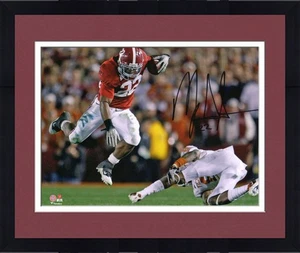 Framed Mark Ingram Alabama Crimson Tide Signed 8" x 10" BCS Photo - Picture 1 of 1