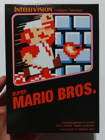 Super Mario Bros Mattel Intellivision Game System CIB