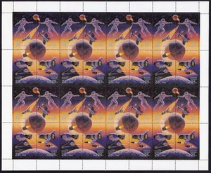 Scott #6080-6083a Space Full Sheet of 32 Stamps - MNH - Picture 1 of 1