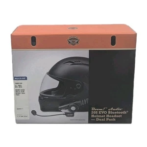 Harley Davidson 20S EVO Bluetooth Headset Dual Pack - Bild 1 von 5