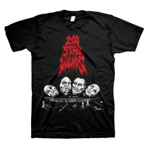 Camiseta para hombre 200 heridas de puñalada cabezas cortadas X-grande negra - Imagen 1 de 1