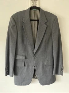 Blazer Austin Reed Para Hombres 40R Gris Oscuro 2 Botones Abrigo Deportivo EE. UU. 2-Ventilaciones - Imagen 1 de 14