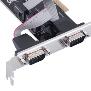 RS232 9 PIN Ports Seriell PCI Erweiterungskarte Adapter für Windows 7 - Bild 1 von 8