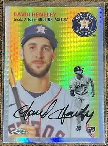 2023 Topps Cromo Platino Anniversario David Hensley Rifrattore Prisma Rookie #147 - Foto 1 di 2
