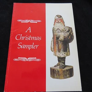 VINTAGE 1978! RARE! A CHRISTMAS SAMPLER BOOK ( b1) - Imagen 1 de 2