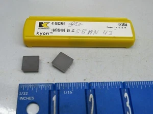 INSERTOS DE CERÁMICA KENNAMETAL SBAN-43 (10 piezas) NUEVO GRADO KY3500 - Imagen 1 de 2