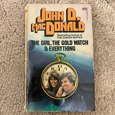 The Girl The Gold Watch and Everything Mystery Paperback Book John D. MacDonald Foto 1 de 4