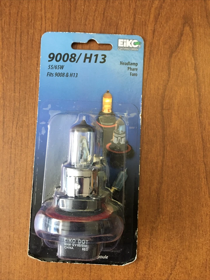 9008H13 GENUINA Eiko 9008 H13 Clear Vision Supreme BOMBILLA HALÓGENA Foto 1 de 4