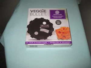 VEGGIE BULLET UDON BLADE-SPIRALIZE IN SECONDS-NEW 5MM STEEL BLADE - Picture 1 of 3