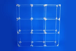 Kit Espositore Cubo 9 200mm O 300mm - Foto 1 di 4